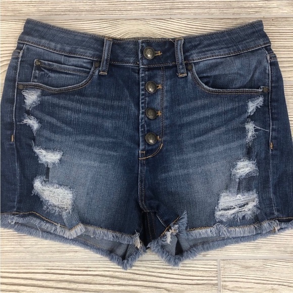 Articles of Society Hi-Rise Distressed Shorts - Picture 1 of 6